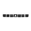 Autocollants Boutons De Climatiseur De Console De Voiture, Garniture Pour Mercedes Benz Gla, Xachcla, C117, Classe A B, W176