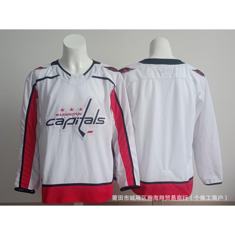 Mens Ice Hockey Jersey Custom Embroidered Team Capital 8 77 43 Numbers Sportswear Adult Players