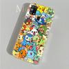 AP7 Pokemon Clear Case for Samsung A04 A14 A23 A34 A54 M23 M33 M52 M53 Realme 10 9 C30S C35 C55 VIVO Y02 Y21 Y33S Y51 X80 V25 Cover