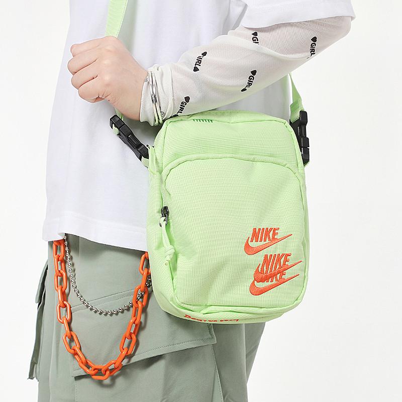 Nike Fabric Shoulder Bag Unisex Light Lime Casual DH3080-383