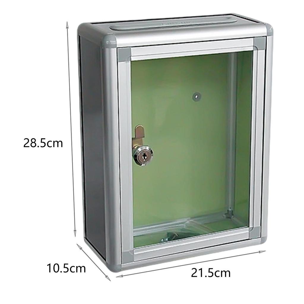 Suggestion Box Multifuctional Donation Box for Office School Customer Center