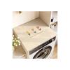Ins-Style Drum Washing Machine Dust Cover & Fridge Diatomaceous Earth Non-Slip Water Absorption Mat