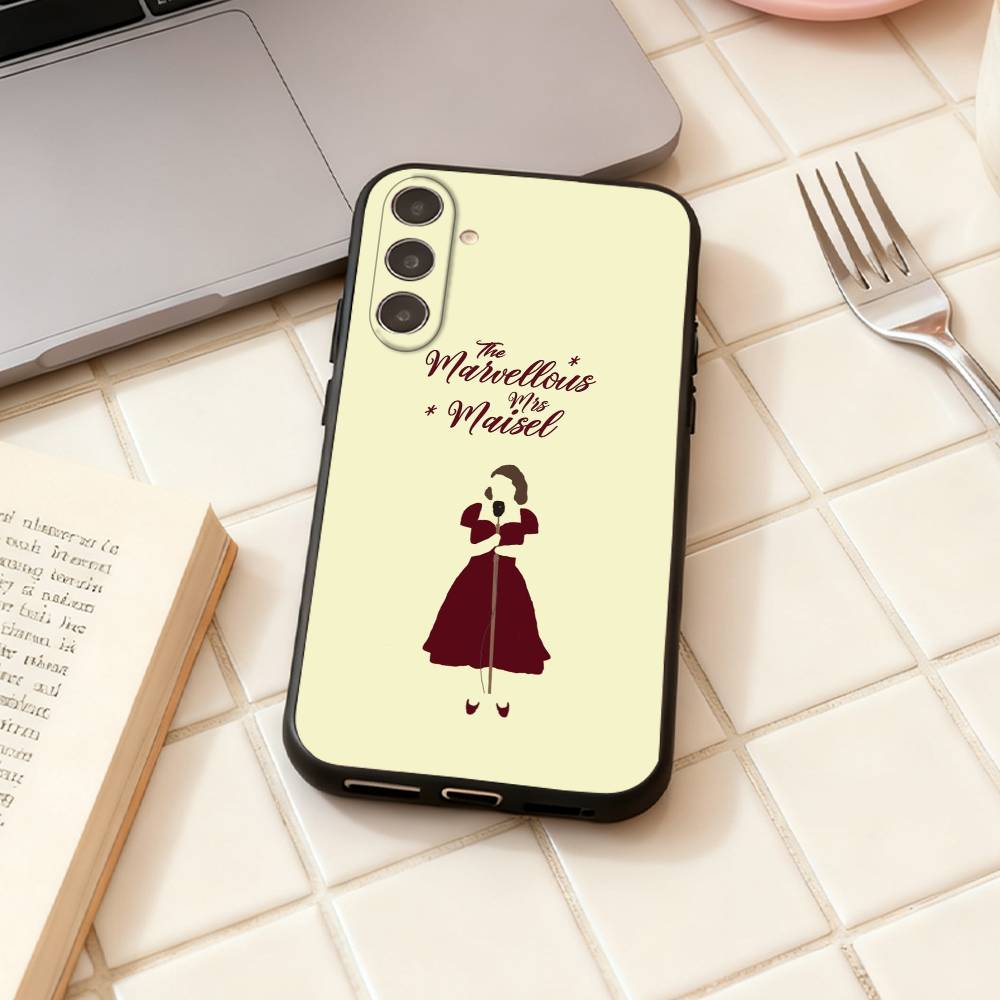 The M-Marvelous Mrs. Maisel phone Case For Samsung Galaxy A73,A72,A71,A70,A53,A52,A51,Others Soft Black Shell