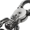 Artemis Classic Rose Lobster Key Silver and Brand Silver Key Key Key Stainless Steel Keychain, Ring, ACK0056, Accessory, Men's Women's, Jewelry,