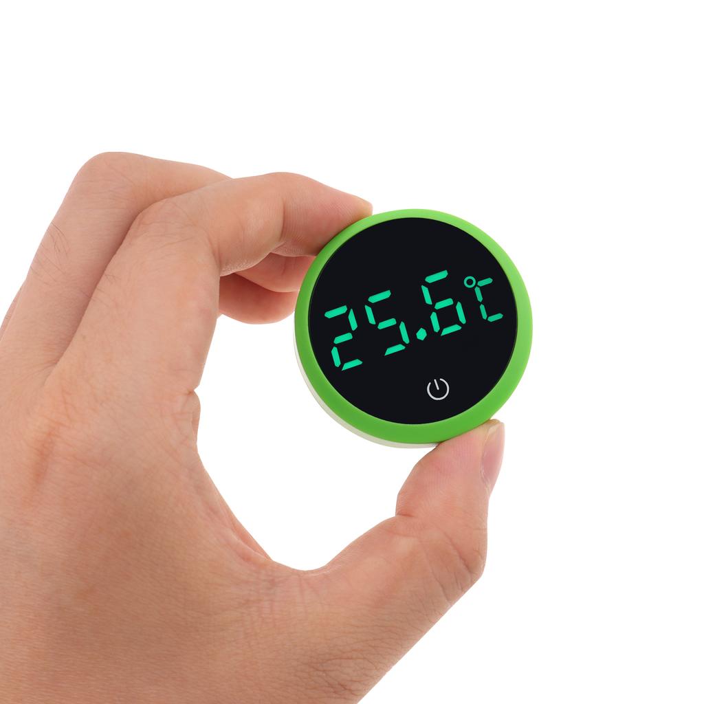 Bezprzewodowy biały / zielony / czarny termometr cyfrowy w stopniach Celsjusza, termometry do akwarium z wyświetlaczem LED
