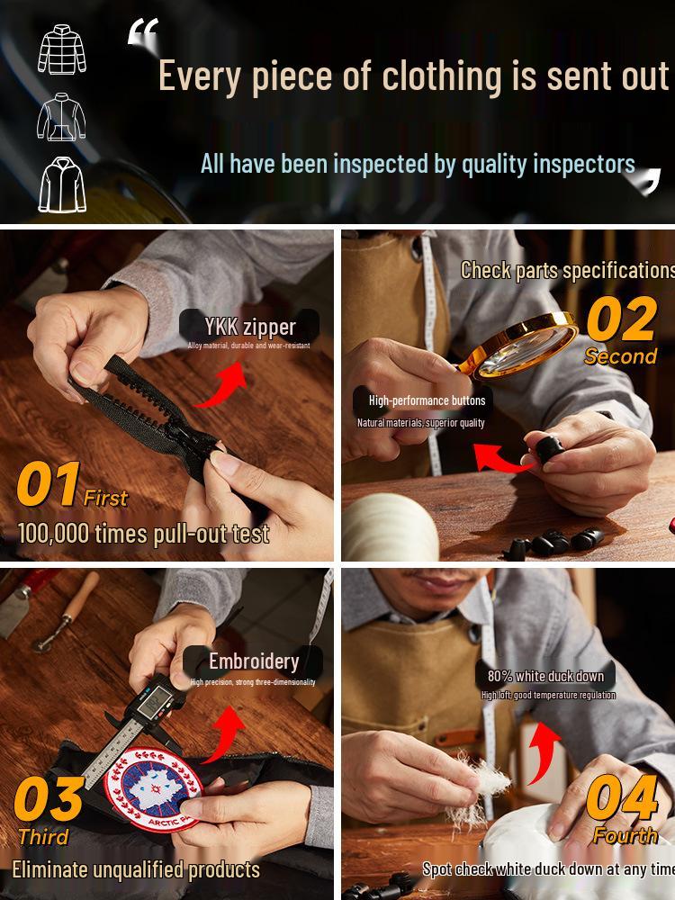 Chaleco Ligero de Plumas Unisex Big Goose Negro - Colección Otoño/Invierno 2025