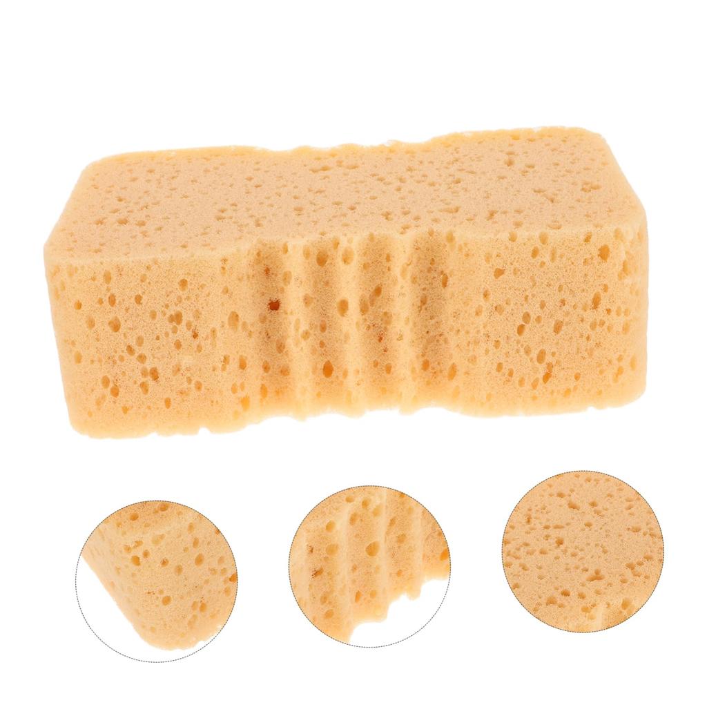 CLISPEED 2pcs Car Wash Sponge Bug Remover Car Applicator Pad Drywall Patch Dish