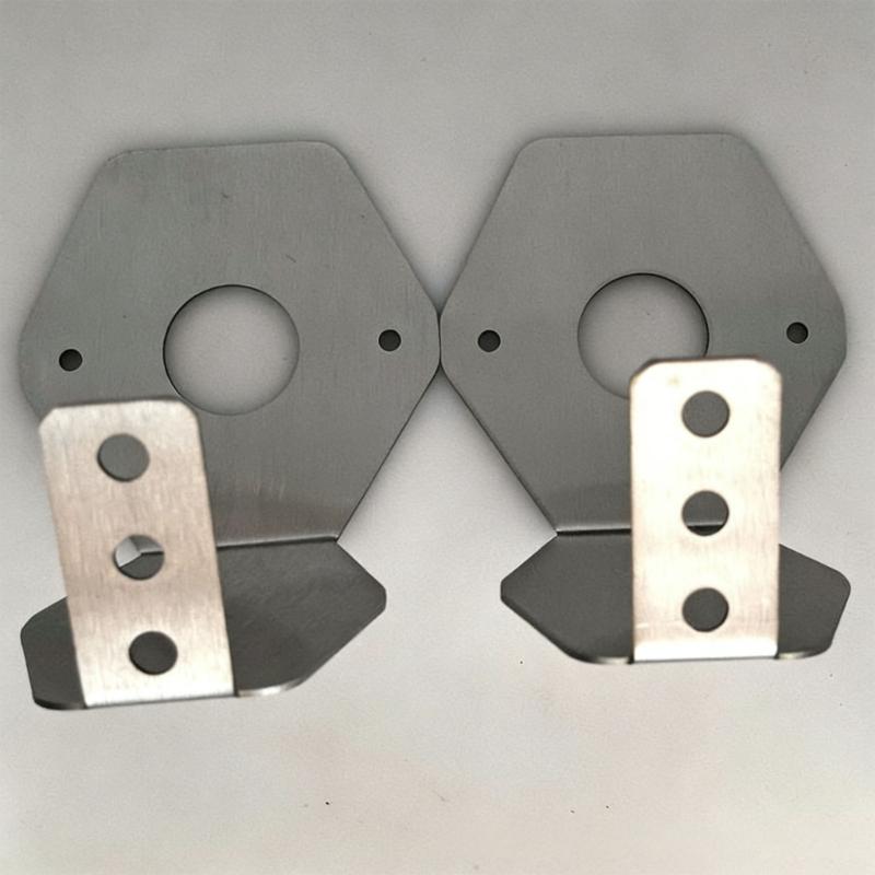 2 Pezzi Staffe per Luci Veicolo Heavy Duty Supporto ad Angolo Regolabile Adatto per Luci di Posizione LED per Camion Installazione Sicura