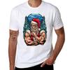 Strong Brutal Santa Tshirt Antiwrinkle Short Sleeve Tshirt