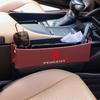 Car Seat Slit Organizer Leather Storage Box Auto Interior Accessories For Peugeot 308 406 407 408 508 106 107 108 2008 3008 5008