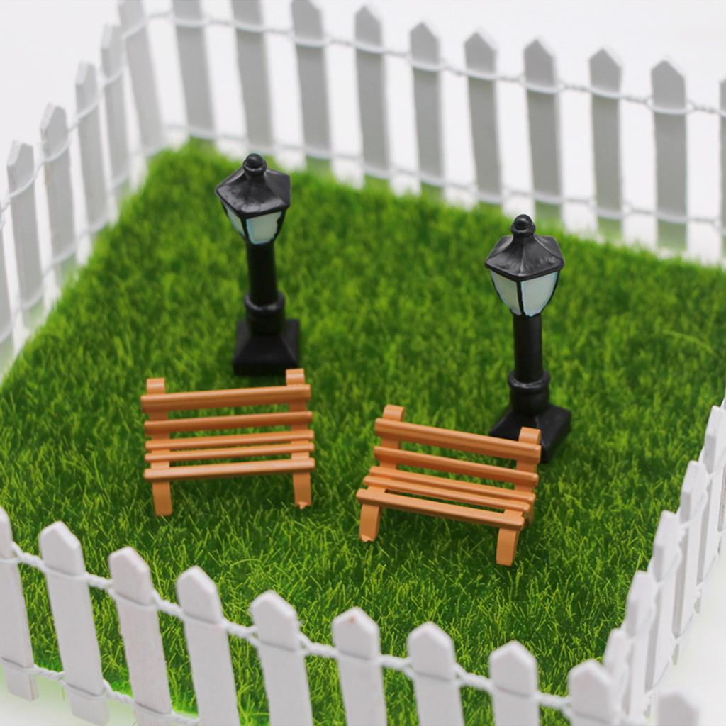 Miniature Garden Accessories Garden Tools Furniture Decorations Set Suitable for Decorating Garden Christmas Accessories