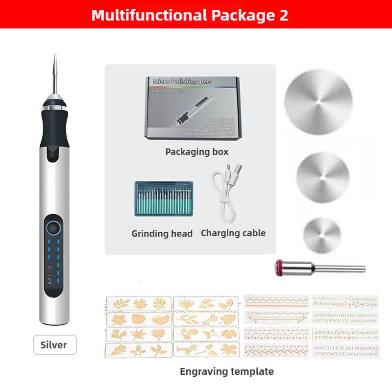 Small Electric Grinder 3-speed Adjustable Drilling Machine Handheld Electric Polishing Pen Carving Hardware Tools