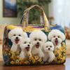 Puppy Series 4 Women's Yoga Travel Handbag with 3D Digital Print