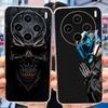 For Vivo X100 / X100 Pro Fashion Dragon Metal Pattern Case Cover For VivoX100 X 100pro 5G Soft Silicone TPU Phone Cases