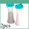 Salt Proof Moisture And Plastic Pepper Shakers With Lids 2pcs Plastic Moisture Proof Timer Covered Home Kitchen Restaurant Camping