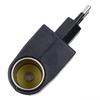 Universal 220V Ac To 12V Dc Car Power Adapter Socket Converter 220V To 12V Household Cigarette Lighter Eu Plug