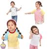 LUSON Baby Girl Long Sleeve Raglan T-Shirt