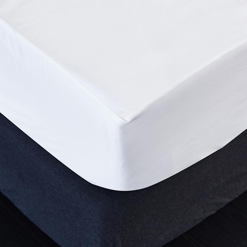 Hotel Pure Color Waterproof Mattress Protector with Elastic Band Breathable Bed Cover Baby Wetting Sheet Bed Mattress Cover Anti-mite&Washable