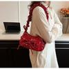 Niche Pleated Underarm Bag Women's Fashion Shoulder Bag High-end Versatile Handbag