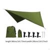 Camping Tarp Canopy Easily Set Up with Storage Bag Rain Awning Tent for Backpacking