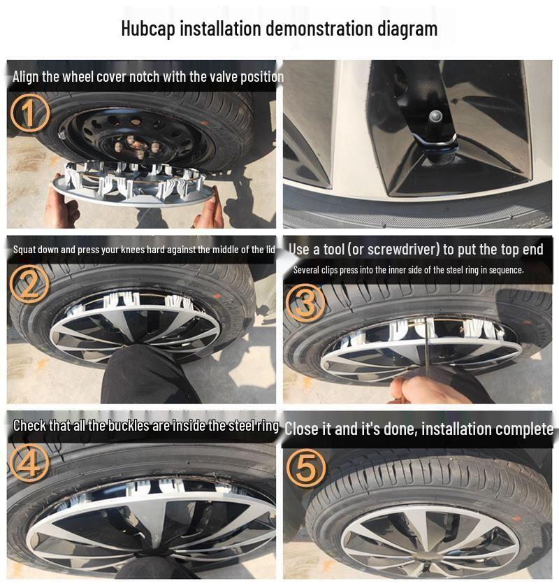 16-inch Decorative Wheel Cover for Venucia D60/EV Steel Hub