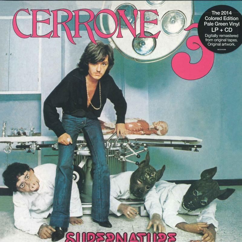 LP Record CERRONE - Cerrone 3 - Supernature (Pale Green BEC5161908 Malligator, Bec 2014 France Soul/Funk