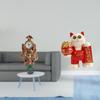 Elegant Animal Timekeeper Horse Clock Sculpture for Living Room Kitchen Desk Shelf Creative Feng