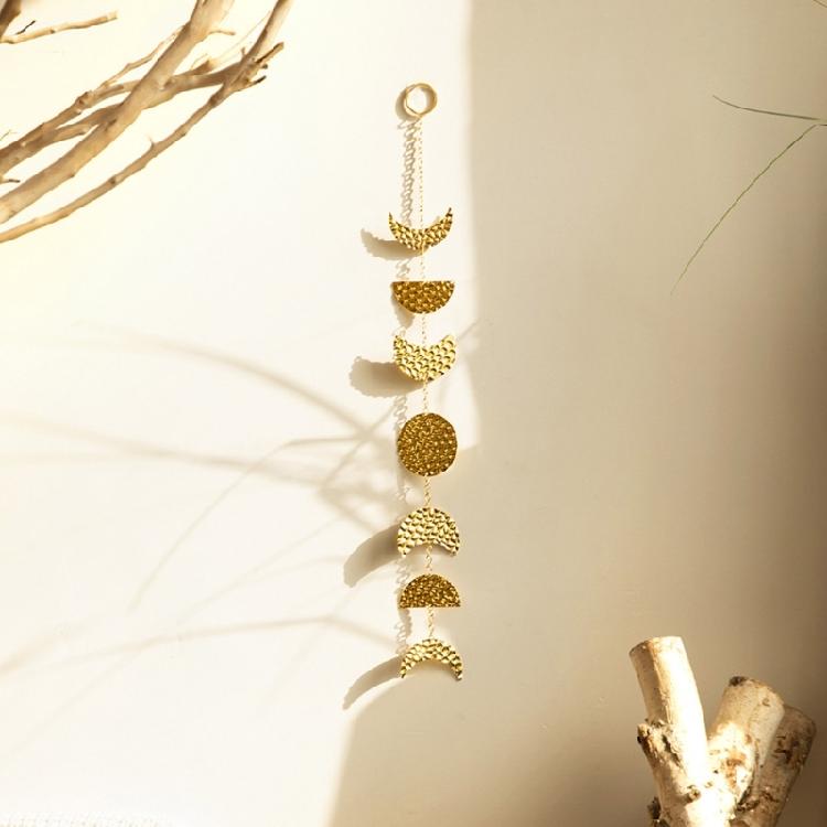 Maanfase Wandhanger Wanddecoraties Metalen Ketting voor Kantoor Kinderkamer Raam