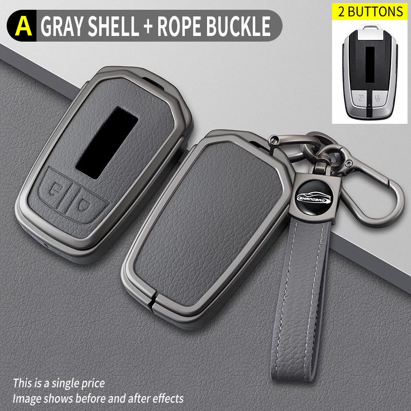 Isuzu D-Max and mu-X Premium Metal Key Cover for Lingtuo Ruimai Pickup – Men's High-End Car Shell Buckle