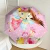 1PC fairy flowers Umbrella-8-Rib Reinforced, Automatic Open, Lightweight & Durable, Cute Fashion Accessory for Outdoor-T192