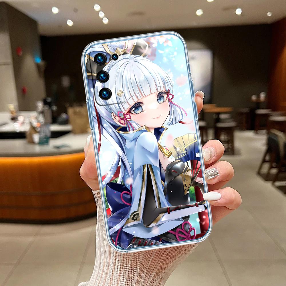 Genshin Impact Art Transparent Phone Case for Motorola Moto Edge 20 30 40 50 S30 Fusion Ultra Pro Neo Lite + G200 G23