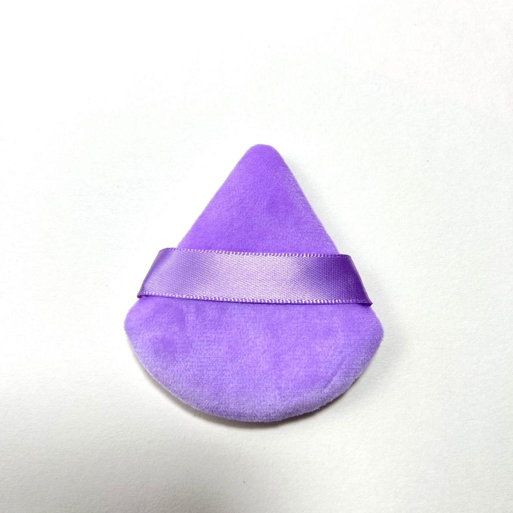 Triangular Super Soft Setting Powder Puff Flocked Sponge