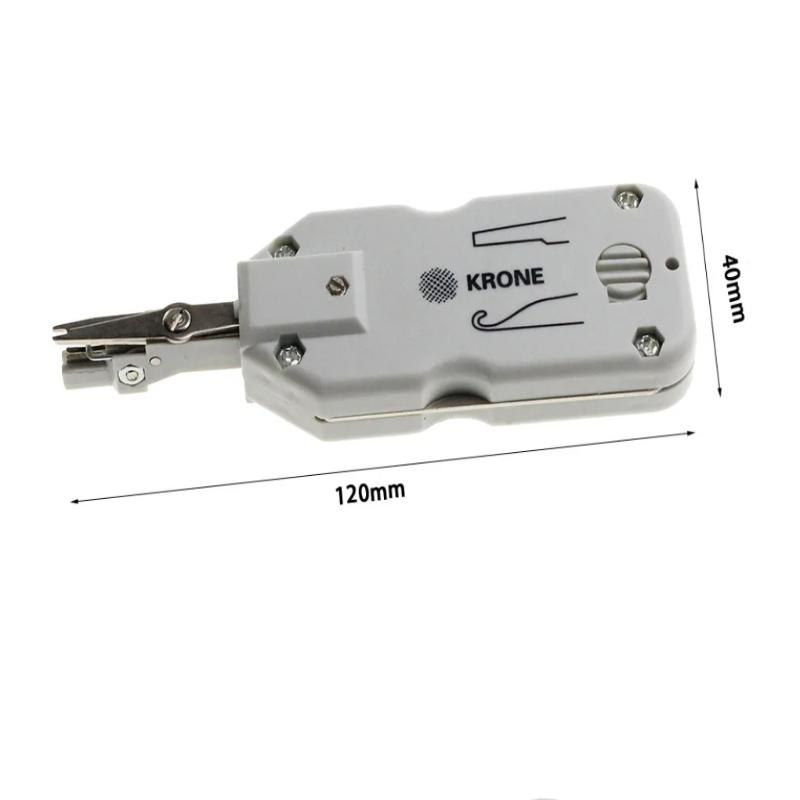 

1Pc KRONE Punch Down Tool With Sensor For Ethernet LAN Network Cat5 RJ45 Telecom Phone Wire RJ11 Cable Network Tool High Quality