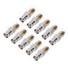 10Pcs RF Coaxial Cable Adapter BNC Female To SMA Male Coax Line Connector Set Kit