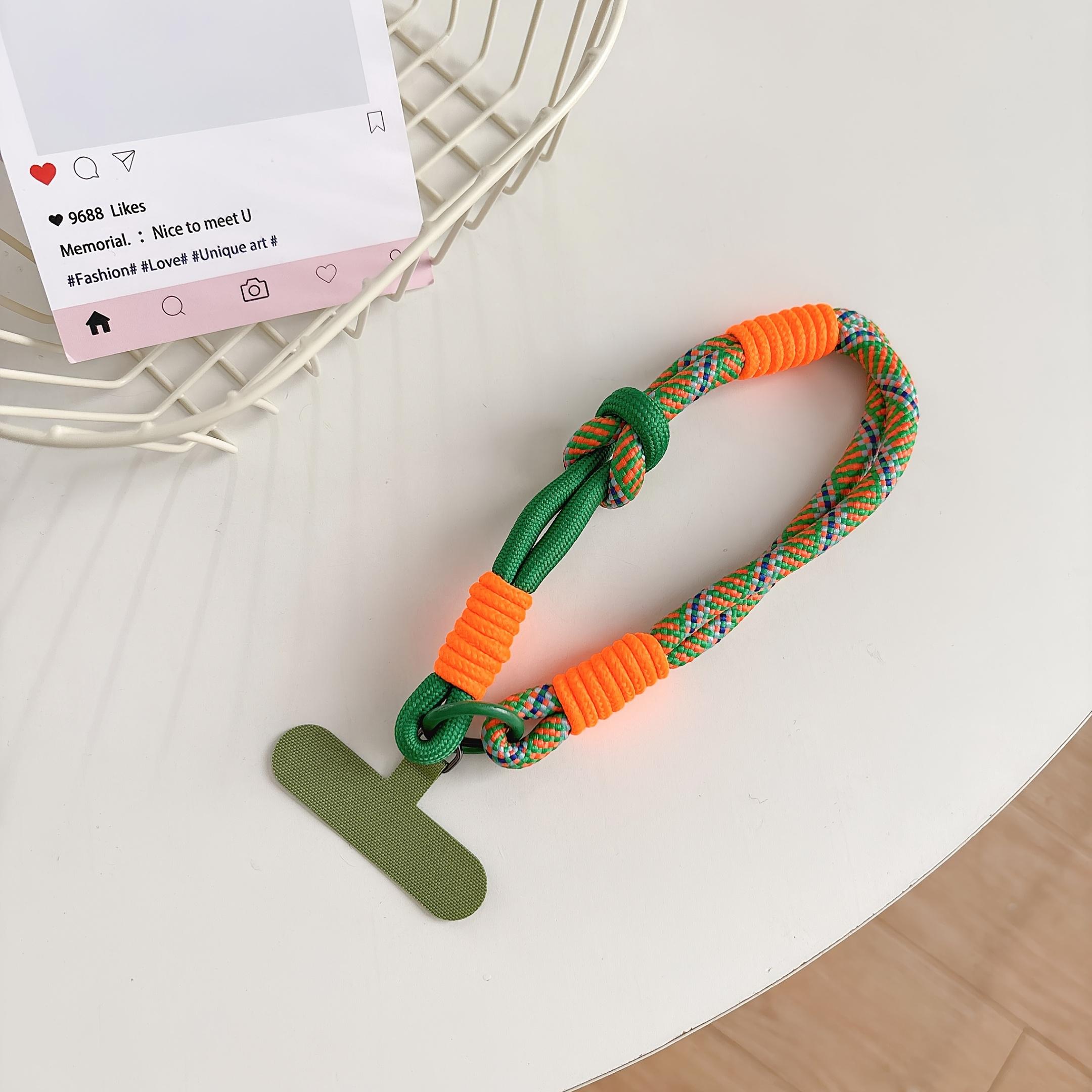 

Suitable for New Creative Fashionable Phone Cases, Universal Versatile Short Rope Hand Strap Chain, Dopamine Cartoon Wrist Strap