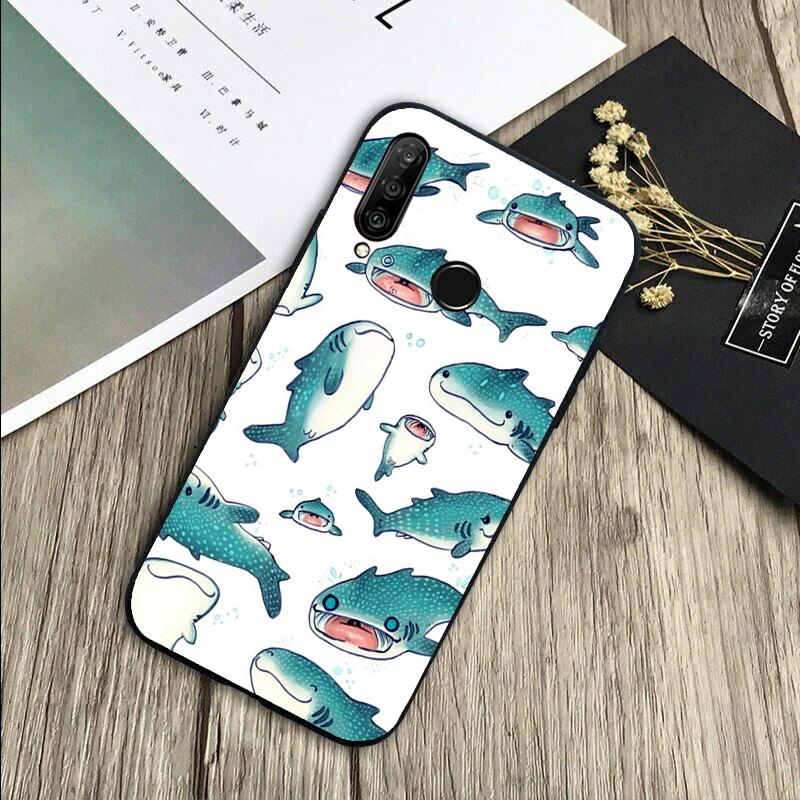 whale sharks For Huawei Nova 12s 12i 11i 7i 8i Y73 Y70 Y90 Y60 Y72 Y61 Y91 9 10 SE P30 Pro P40 Lite Case