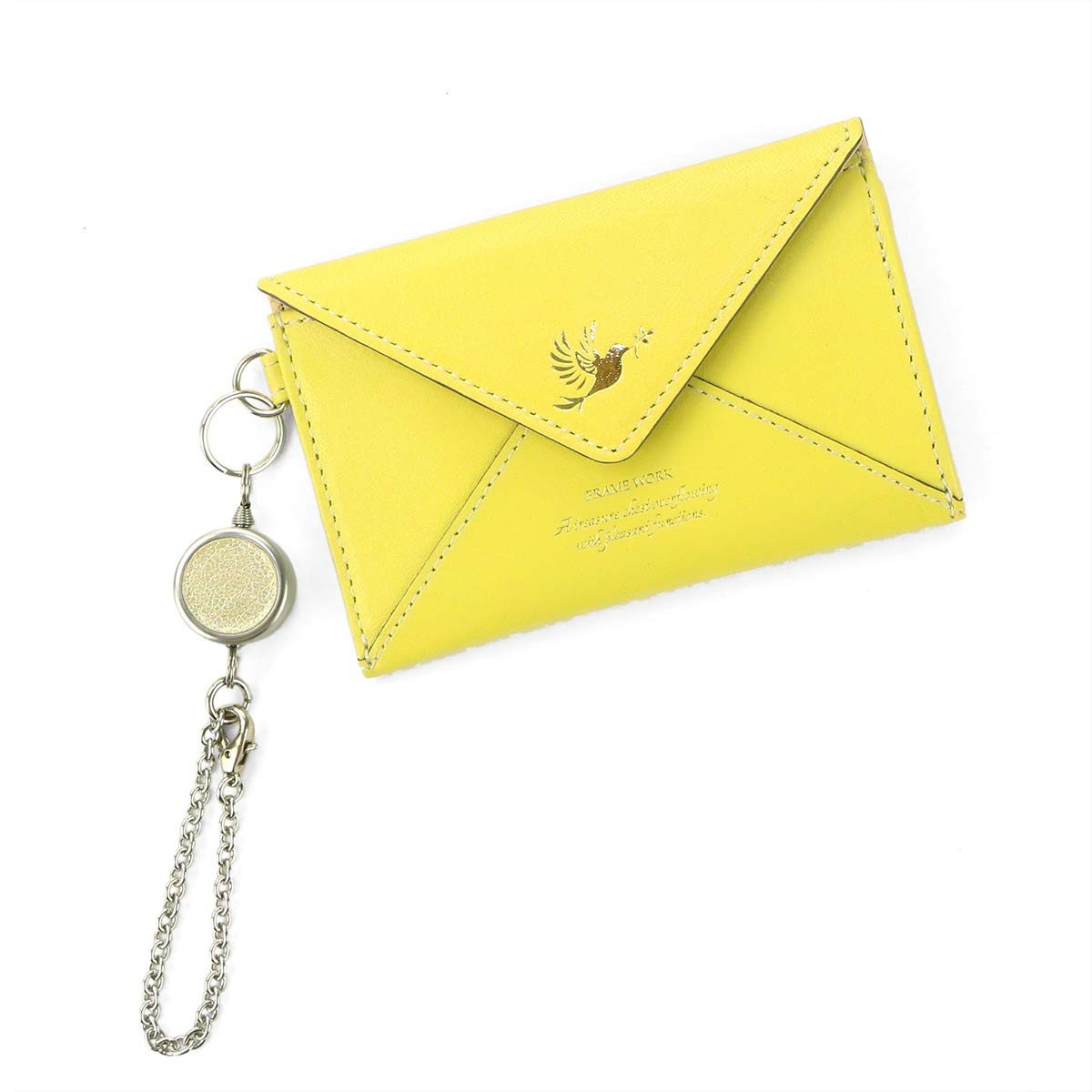 

Card Case with Reel Lucky Charm Yellow [Framework] Women s FW-43213-52 жовтий