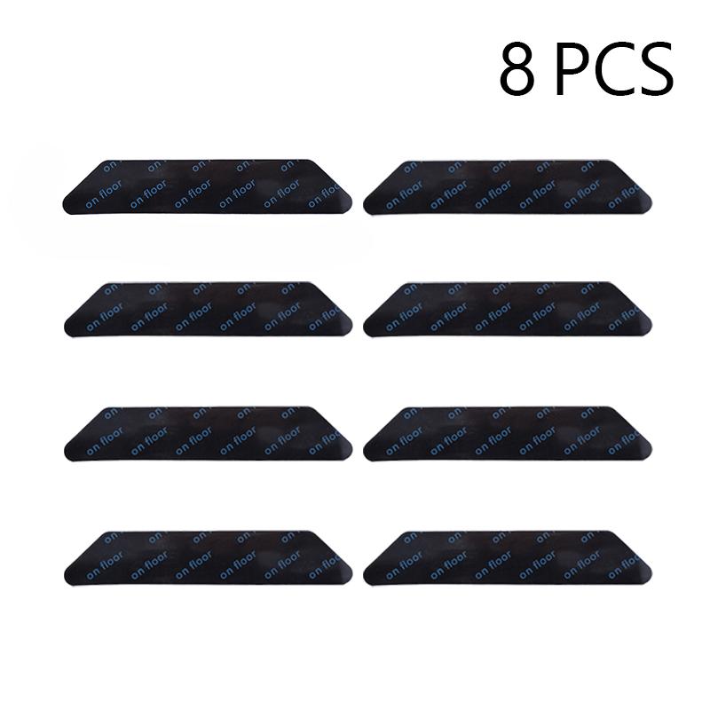 8pcs Carpet Non-Slip Sticker Reusable Washable Anti Curling Carpet Patch Bathroom Bath Mat Bath Rug Bathroom Mat Set Sticker