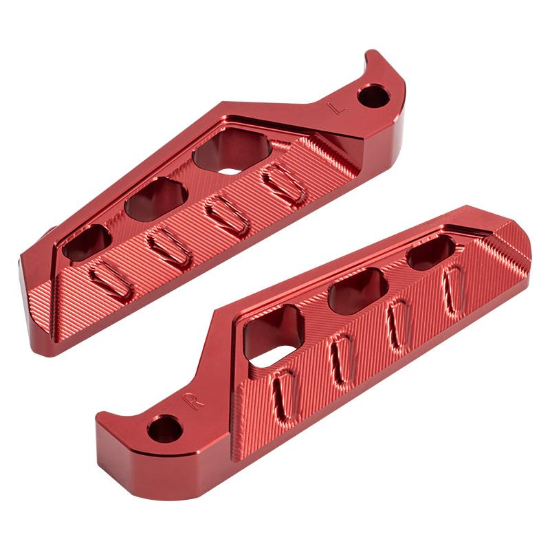 For Zontes G1 125 ZT125 G1 ZT125U ZT 125 U ZT 310X ZT310R Motorcycle Accessories Rear Pedal Passenger Footrest Pegs Foot Plate
