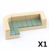 DIY City Decoration Home Building Block Accessories Bed TV Sofa Refrigerator Dining Table Sweeper Phone Brick Gift Toy Kids J078