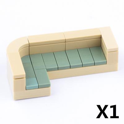 DIY City Decoration Home Building Block Accessories Bed TV Sofa Refrigerator Dining Table Sweeper Phone Brick Gift Toy Kids J078