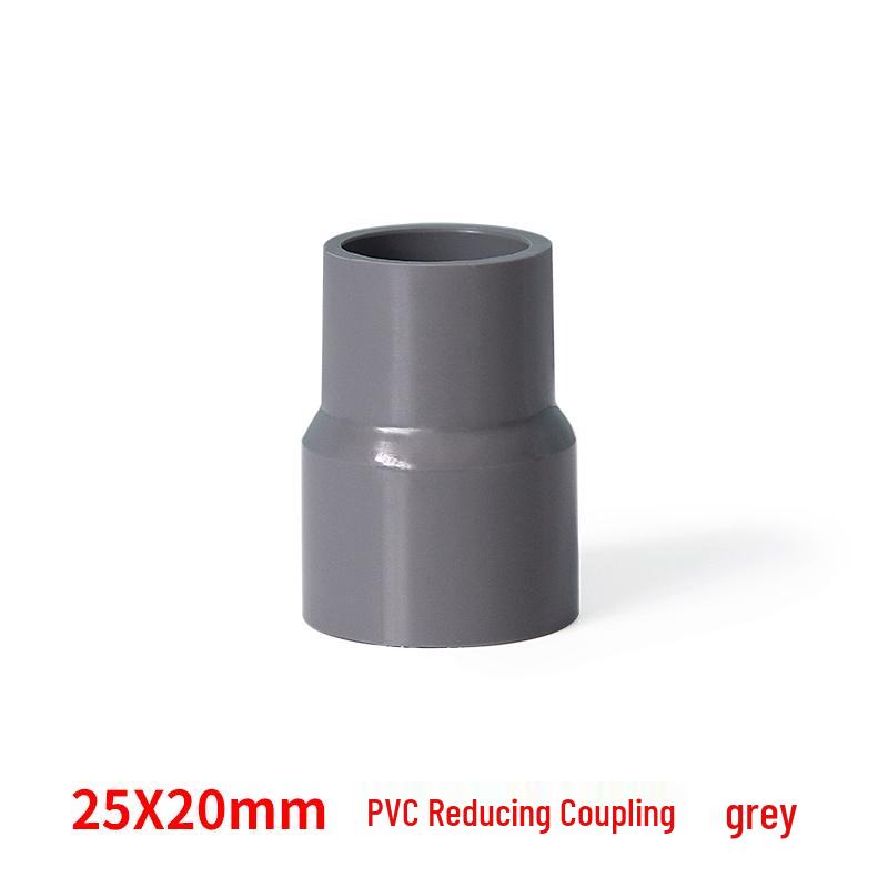 PVC Water Pipe Reducer Connector for Varied Diameters: 20, 25, 32, 40, 50, 63, 75mm