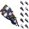 Women's Halloween Printed Ponytail, Fashion Work Hat With, Shower Wrap, Costume