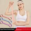 Yoga 8-Figure Resistance Bands for Arm Back Rehabilitation Training Fitness Elastic Band Pilates Gym Equipment Home Workout