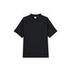 Maglietta Sportiva a Maniche Corte Traspirante Morbida Uomo Top Nero IB3685-010
