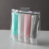 Silicone Dispenser Bottle Travel Cosmetic Dispenser Bottle Set Shampoo Storage Bottle 4pcs/5pcs Set