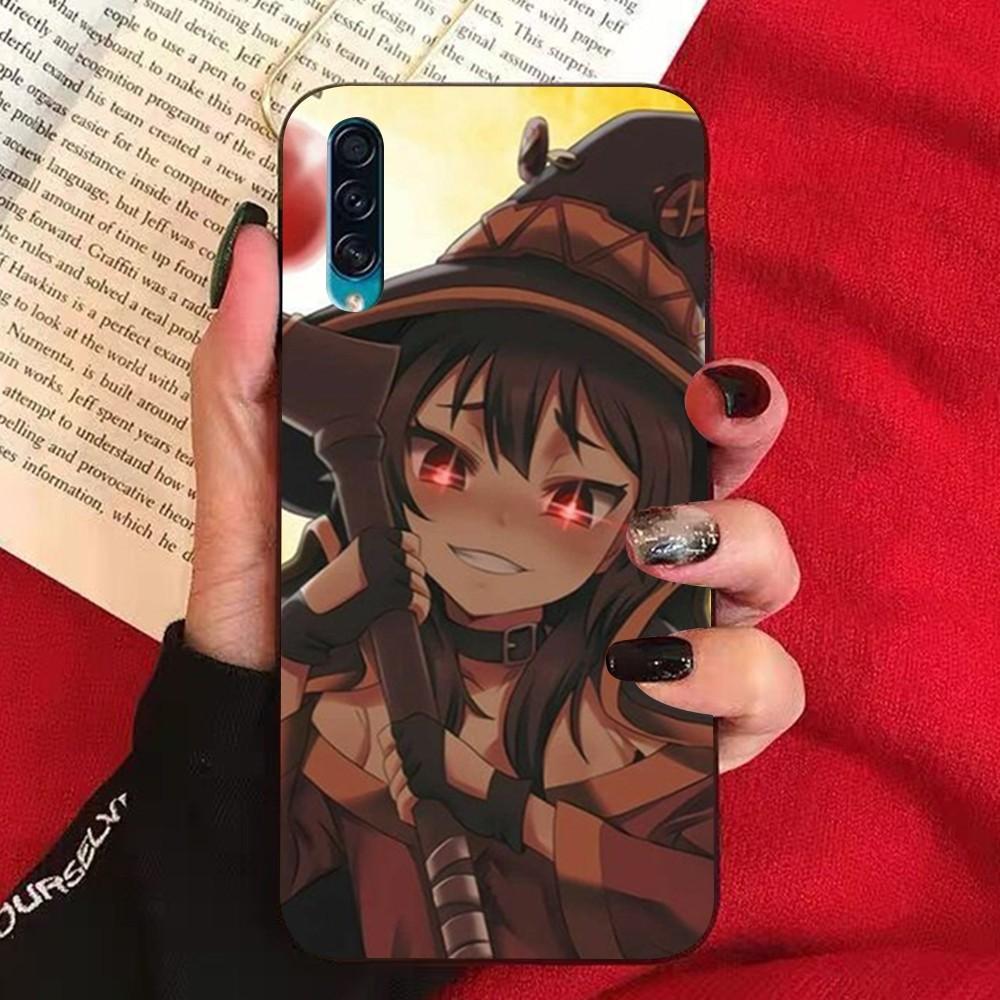 Megumin Phone Case For Samsung A 10 11 12 13 20 21 22 30 31 32 40 51 52 53 70 71 72 73 91 13 shell