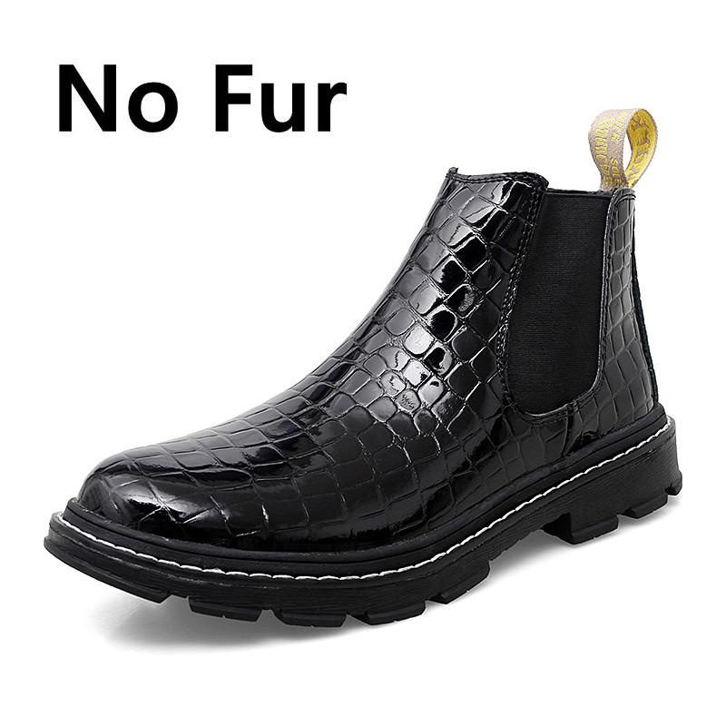 

МодныеНовые ретро кожаные ботинки мужские ботинки челси зимняя обувь ручной работы повседневные удобные ботильоны водонепроницаемые ботинки с рисунком крокодила 47