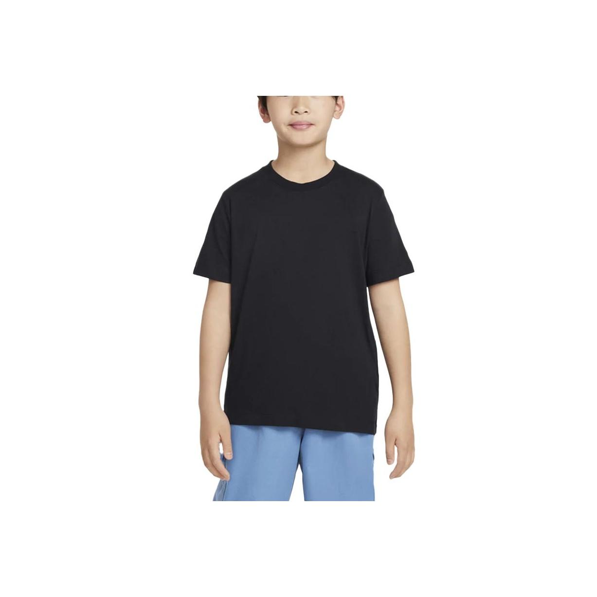 

Nike Comfortable Pullover Round Neck Short Sleeve T-Shirt Kids Tops HQ1467-010 XS