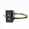1PC Orange LED Light Modified Key Power On Off Front Fog Lamp DRL Mirror Switch Button With Wire For Nissan Patrol Y60 Paladin Switches4